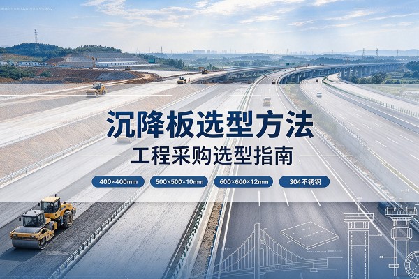 新龙沉降板选择方法