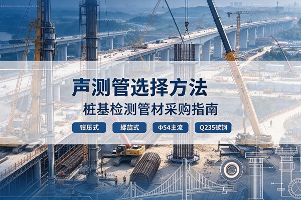 新龙声测管选型标准