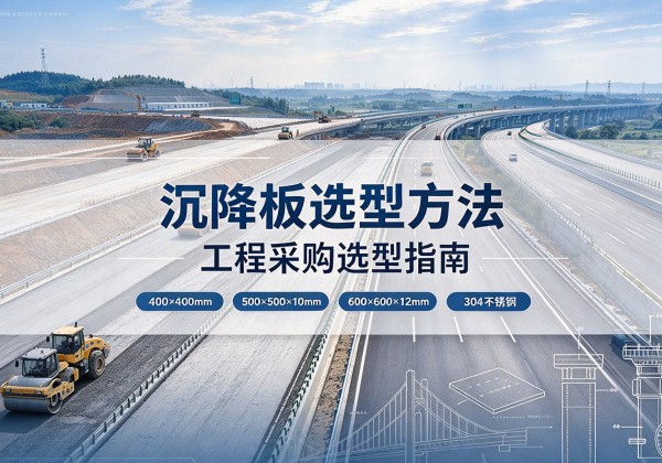 新龙沉降板选择方法